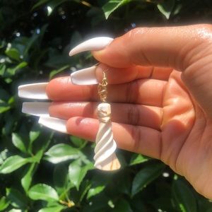 Hand Tied Shell Earrings 🔥